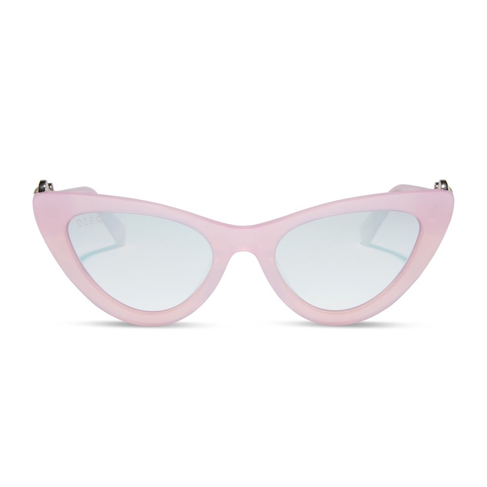 Trendy Pink Cat-Eye Sunglasses